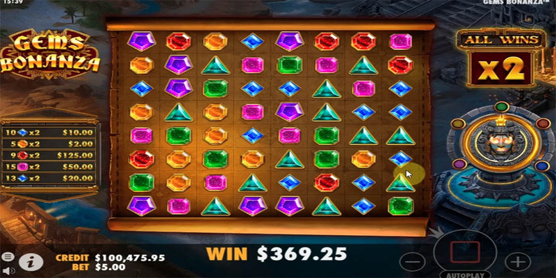 Gems Bonanza Slot - Hướng dẫn chơi với các tính năng hấp dẫn Phần thưởng trong game