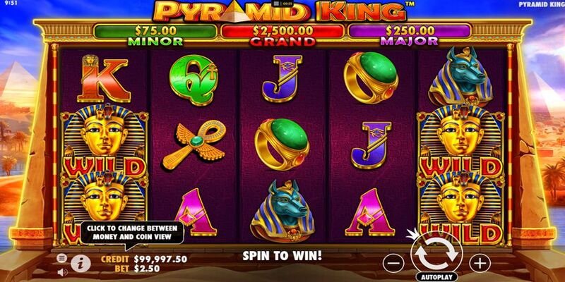 Pyramid King Slot - Khám phá cơ hội để lấy phần thưởng khủng Quy tắc trong trò chơi