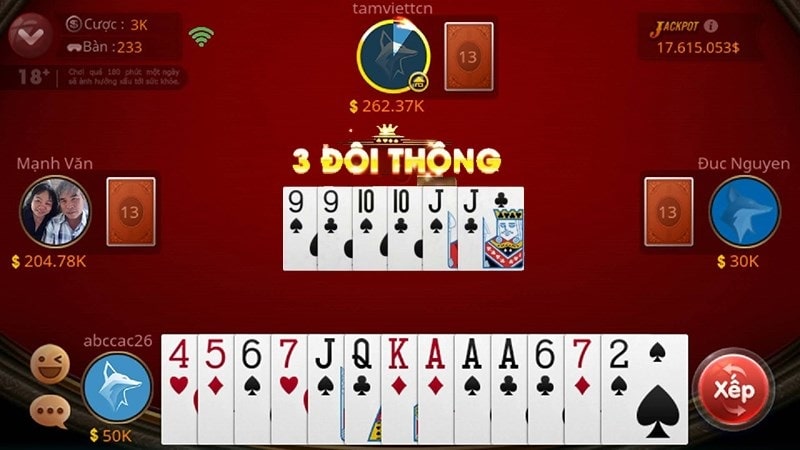 Phân Biệt Cách Chặt Bài Tiến Lên Giữa Miền Nam Và Bắc Cách chặt bài tiến lên miền Bắc