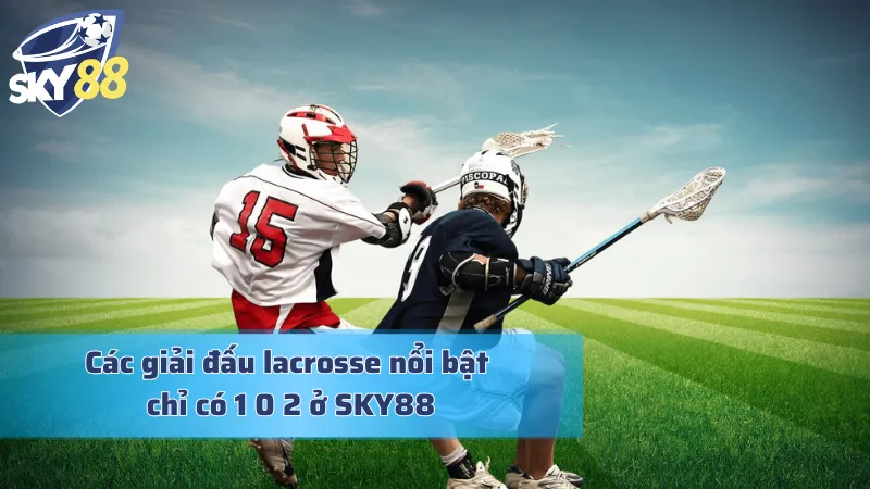 Cá Cược Lacrosse: Cơ Hội Chinh Phục Những Kèo Đấu Đẳng Cấp Tổng hợp những giải đấu Lacrosse mà cược thủ không thể bỏ qua