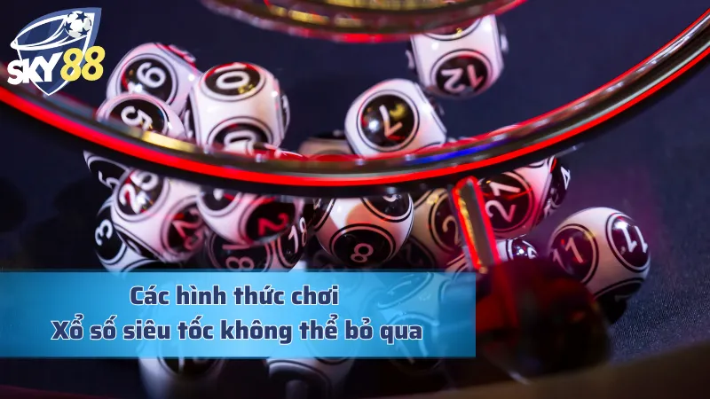 Trải Nghiệm Xổ Số Siêu Tốc 1 Phút Đầy Hấp Dẫn Năm 2025 Các hình thức chơi Xổ số siêu tốc không thể bỏ qua