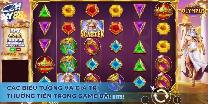 Gate Of Olympus - Game Slot Được Săn Lùng Nhất Hiện Nay Điểm danh các biểu tượng đặc trưng của Gate of Olympus
